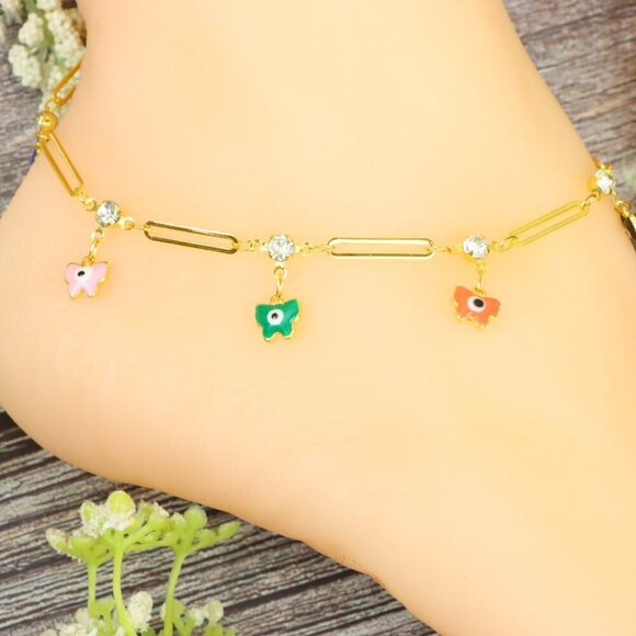 "Elegant Handmade Anklet – Delicate Jewelry for Women, MAR091385 - Picture 10 of 10